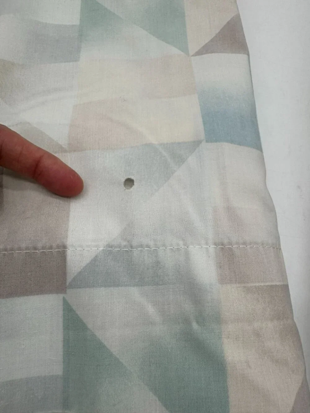 Vintage Pacific Geometric Cotton Blend Queen Fitted & Flat Sheet Set